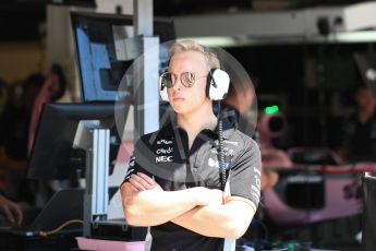 World © Octane Photographic Ltd. Formula 1 - Hungarian in-season testing. Nikita Mazepin - Sahara Force India VJM10. Hungaroring, Budapest, Hungary. Tuesday 1st August 2017. Digital Ref: 1916LB1D2755