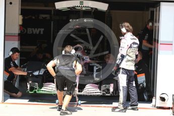 World © Octane Photographic Ltd. Formula 1 - Hungarian in-season testing. Lucas Auer - Sahara Force India VJM10. Hungaroring, Budapest, Hungary. Tuesday 1st August 2017. Digital Ref: 1916LB1D2772