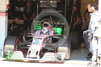 World © Octane Photographic Ltd. Formula 1 - Hungarian in-season testing. Lucas Auer - Sahara Force India VJM10. Hungaroring, Budapest, Hungary. Tuesday 1st August 2017. Digital Ref: 1916LB1D2787