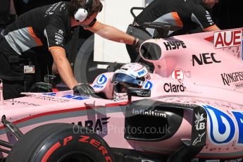 World © Octane Photographic Ltd. Formula 1 - Hungarian in-season testing. Lucas Auer - Sahara Force India VJM10. Hungaroring, Budapest, Hungary. Tuesday 1st August 2017. Digital Ref: