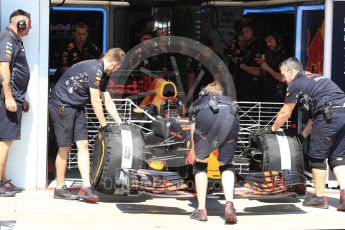 World © Octane Photographic Ltd. Formula 1 - Hungarian in-season testing. Max Verstappen - Red Bull Racing RB13. Hungaroring, Budapest, Hungary. Tuesday 1st August 2017. Digital Ref: