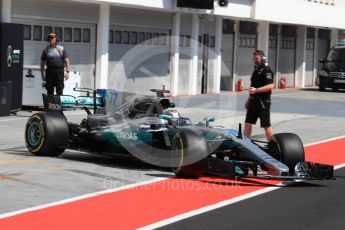 World © Octane Photographic Ltd. Formula 1 - Hungarian Pirelli tyre test. Valtteri Bottas - Mercedes AMG Petronas F1 W08 EQ Energy+. Hungaroring, Budapest, Hungary. Tuesday 1st August 2017. Digital Ref: