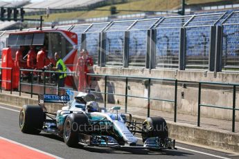 World © Octane Photographic Ltd. Formula 1 - Hungarian Pirelli tyre test. Valtteri Bottas - Mercedes AMG Petronas F1 W08 EQ Energy+. Hungaroring, Budapest, Hungary. Tuesday 1st August 2017. Digital Ref:1916LB5D3148