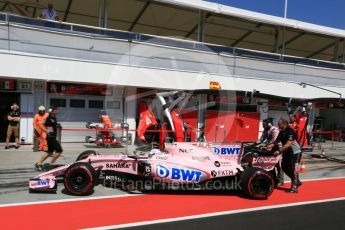 World © Octane Photographic Ltd. Formula 1 - Hungarian in-season testing. Lucas Auer - Sahara Force India VJM10. Hungaroring, Budapest, Hungary. Tuesday 1st August 2017. Digital Ref: