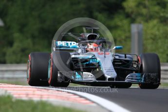 World © Octane Photographic Ltd. Formula 1 - Hungarian in-season testing. George Russell - Mercedes AMG Petronas F1 W08 EQ Energy+ with halo. Hungaroring, Budapest, Hungary. Wednesday 2nd August 2017. Digital Ref: