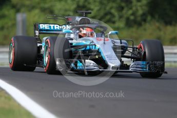 World © Octane Photographic Ltd. Formula 1 - Hungarian in-season testing. George Russell - Mercedes AMG Petronas F1 W08 EQ Energy+ with halo. Hungaroring, Budapest, Hungary. Wednesday 2nd August 2017. Digital Ref: