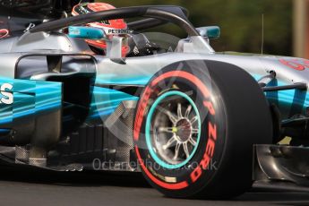 World © Octane Photographic Ltd. Formula 1 - Hungarian in-season testing. George Russell - Mercedes AMG Petronas F1 W08 EQ Energy+ with halo. Hungaroring, Budapest, Hungary. Wednesday 2nd August 2017. Digital Ref: