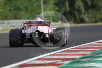 World © Octane Photographic Ltd. Formula 1 - Hungarian in-season testing. Lucas Auer - Sahara Force India VJM10. Hungaroring, Budapest, Hungary. Wednesday 2nd August 2017. Digital Ref: