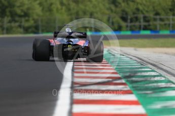 World © Octane Photographic Ltd. Formula 1 - Hungarian in-season testing. Carlos Sainz - Scuderia Toro Rosso STR12. Hungaroring, Budapest, Hungary. Wednesday 2nd August 2017. Digital Ref: