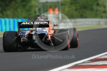 World © Octane Photographic Ltd. Formula 1 - Hungarian in-season testing. Lando Norris - McLaren Honda MCL32. Hungaroring, Budapest, Hungary. Wednesday 2nd August 2017. Digital Ref: