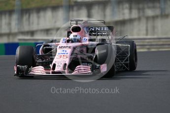 World © Octane Photographic Ltd. Formula 1 - Hungarian in-season testing. Lucas Auer - Sahara Force India VJM10. Hungaroring, Budapest, Hungary. Wednesday 2nd August 2017. Digital Ref: