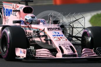 World © Octane Photographic Ltd. Formula 1 - Hungarian in-season testing. Lucas Auer - Sahara Force India VJM10. Hungaroring, Budapest, Hungary. Wednesday 2nd August 2017. Digital Ref: