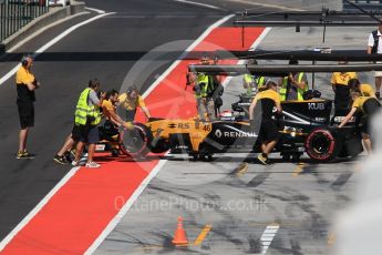 World © Octane Photographic Ltd. Formula 1 - Hungarian in-season testing. Robert Kubica - Renault Sport F1 Team R.S.17. Hungaroring, Budapest, Hungary. Wednesday 2nd August 2017. Digital Ref:1917CB1L3586