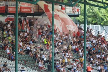 World © Octane Photographic Ltd. Formula 1 - Hungarian in-season testing. Robert Kubica fans. Hungaroring, Budapest, Hungary. Wednesday 2nd August 2017. Digital Ref:1917CB1L3594