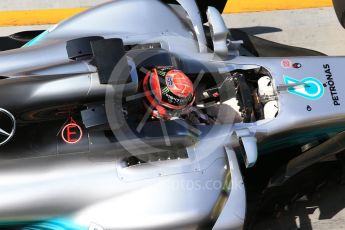 World © Octane Photographic Ltd. Formula 1 - Hungarian in-season testing. George Russell - Mercedes AMG Petronas F1 W08 EQ Energy+. Hungaroring, Budapest, Hungary. Wednesday 2nd August 2017. Digital Ref:1917CB2D5342
