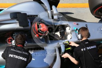 World © Octane Photographic Ltd. Formula 1 - Hungarian in-season testing. George Russell - Mercedes AMG Petronas F1 W08 EQ Energy+. Hungaroring, Budapest, Hungary. Wednesday 2nd August 2017. Digital Ref:1917CB2D5348