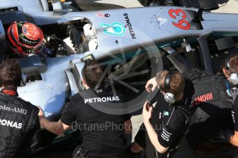 World © Octane Photographic Ltd. Formula 1 - Hungarian in-season testing. George Russell - Mercedes AMG Petronas F1 W08 EQ Energy+. Hungaroring, Budapest, Hungary. Wednesday 2nd August 2017. Digital Ref:1917CB2D5355