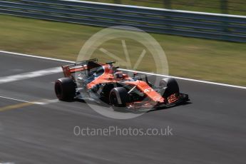 World © Octane Photographic Ltd. Formula 1 - Hungarian in-season testing. Lando Norris - McLaren Honda MCL32. Hungaroring, Budapest, Hungary. Wednesday 2nd August 2017. Digital Ref:1917CB2D5419