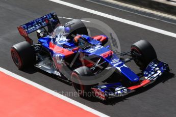 World © Octane Photographic Ltd. Formula 1 - Hungarian in-season testing. Carlos Sainz - Scuderia Toro Rosso STR12. Hungaroring, Budapest, Hungary. Wednesday 2nd August 2017. Digital Ref:1917CB2D5433