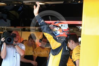 World © Octane Photographic Ltd. Formula 1 - Hungarian in-season testing. Robert Kubica - Renault Sport F1 Team R.S.17. Hungaroring, Budapest, Hungary. Wednesday 2nd August 2017. Digital Ref: