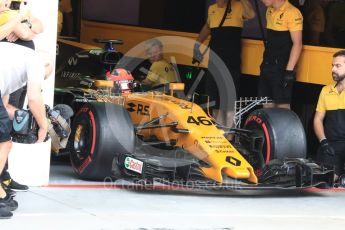 World © Octane Photographic Ltd. Formula 1 - Hungarian in-season testing. Robert Kubica - Renault Sport F1 Team R.S.17. Hungaroring, Budapest, Hungary. Wednesday 2nd August 2017. Digital Ref: