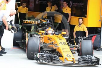 World © Octane Photographic Ltd. Formula 1 - Hungarian in-season testing. Robert Kubica - Renault Sport F1 Team R.S.17. Hungaroring, Budapest, Hungary. Wednesday 2nd August 2017. Digital Ref: