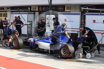 World © Octane Photographic Ltd. Formula 1 - Hungarian in-season testing. Nobuharu Matsushita – Sauber F1 Team C36. Hungaroring, Budapest, Hungary. Wednesday 2nd August 2017. Digital Ref: