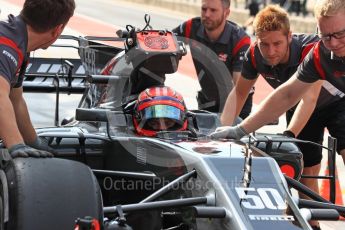 World © Octane Photographic Ltd. Formula 1 - Hungarian in-season testing. Santino Ferrucci - Haas F1 Team VF-17. Hungaroring, Budapest, Hungary. Wednesday 2nd August 2017. Digital Ref: