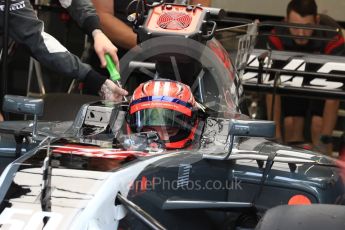 World © Octane Photographic Ltd. Formula 1 - Hungarian in-season testing. Santino Ferrucci - Haas F1 Team VF-17. Hungaroring, Budapest, Hungary. Wednesday 2nd August 2017. Digital Ref: