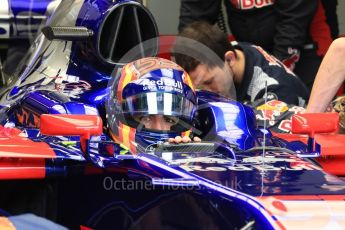 World © Octane Photographic Ltd. Formula 1 - Hungarian in-season testing. Carlos Sainz - Scuderia Toro Rosso STR12. Hungaroring, Budapest, Hungary. Wednesday 2nd August 2017. Digital Ref: