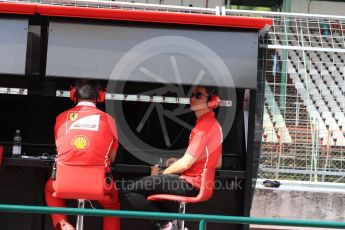 World © Octane Photographic Ltd. Formula 1 - Hungarian in-season testing. Charles LeClerc - Scuderia Ferrari SF70H. Hungaroring, Budapest, Hungary. Wednesday 2nd August 2017. Digital Ref: