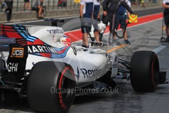 World © Octane Photographic Ltd. Formula 1 - Hungarian in-season testing. Luca Ghiotto - Williams Martini Racing FW40. Hungaroring, Budapest, Hungary. Wednesday 2nd August 2017. Digital Ref: