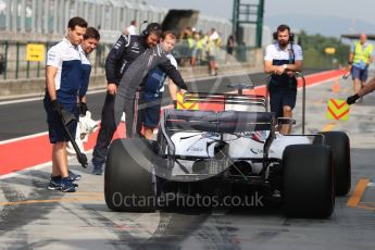 World © Octane Photographic Ltd. Formula 1 - Hungarian in-season testing. Luca Ghiotto - Williams Martini Racing FW40. Hungaroring, Budapest, Hungary. Wednesday 2nd August 2017. Digital Ref: