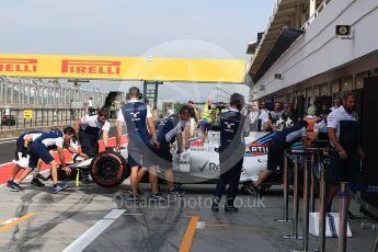 World © Octane Photographic Ltd. Formula 1 - Hungarian in-season testing. Luca Ghiotto - Williams Martini Racing FW40. Hungaroring, Budapest, Hungary. Wednesday 2nd August 2017. Digital Ref: