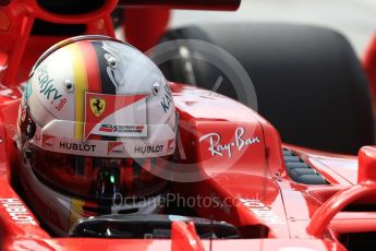 World © Octane Photographic Ltd. Formula 1 - Hungarian in-season testing. Sebastian Vettel - Scuderia Ferrari SF70H. Hungaroring, Budapest, Hungary. Wednesday 2nd August 2017. Digital Ref: