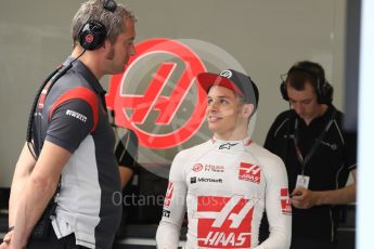 World © Octane Photographic Ltd. Formula 1 - Hungarian in-season testing. Santino Ferrucci - Haas F1 Team VF-17. Hungaroring, Budapest, Hungary. Wednesday 2nd August 2017. Digital Ref: