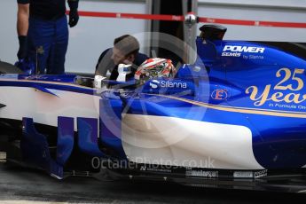 World © Octane Photographic Ltd. Formula 1 - Hungarian in-season testing. Nobuharu Matsushita – Sauber F1 Team C36. Hungaroring, Budapest, Hungary. Wednesday 2nd August 2017. Digital Ref: