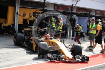 World © Octane Photographic Ltd. Formula 1 - Hungarian in-season testing. Robert Kubica - Renault Sport F1 Team R.S.17. Hungaroring, Budapest, Hungary. Wednesday 2nd August 2017. Digital Ref: