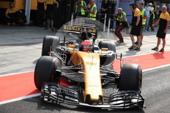 World © Octane Photographic Ltd. Formula 1 - Hungarian in-season testing. Robert Kubica - Renault Sport F1 Team R.S.17. Hungaroring, Budapest, Hungary. Wednesday 2nd August 2017. Digital Ref: