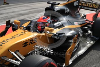 World © Octane Photographic Ltd. Formula 1 - Hungarian in-season testing. Robert Kubica - Renault Sport F1 Team R.S.17. Hungaroring, Budapest, Hungary. Wednesday 2nd August 2017. Digital Ref: