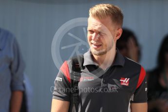 World © Octane Photographic Ltd. Formula 1 - Hungarian Grand Prix Paddock. Kevin Magnussen - Haas F1 Team VF-17. Hungaroring, Budapest, Hungary. Saturday 29th July 2017. Digital Ref:1906LB1D8956