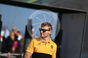 World © Octane Photographic Ltd. Formula 1 - Hungarian Grand Prix Paddock. Sergey Sirotkin - Renault Sport F1 Team Third & Reserve Driver. Hungaroring, Budapest, Hungary. Saturday 29th July 2017. Digital Ref:1906LB2D1442