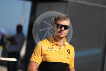 World © Octane Photographic Ltd. Formula 1 - Hungarian Grand Prix Paddock. Sergey Sirotkin - Renault Sport F1 Team Third & Reserve Driver. Hungaroring, Budapest, Hungary. Saturday 29th July 2017. Digital Ref:1906LB2D1446