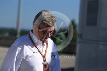 World © Octane Photographic Ltd. Formula 1 - Hungarian Grand Prix Paddock. Ross Brawn – Formula One Managing Director of Motorsports. Hungaroring, Budapest, Hungary. Saturday 29th July 2017. Digital Ref:1906LB2D1474