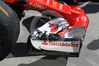 World © Octane Photographic Ltd. Formula 1 - Hungarian Grand Prix Paddock. Scuderia Ferrari SF70H. Hungaroring, Budapest, Hungary. Thursday 27th July 2017. Digital Ref: