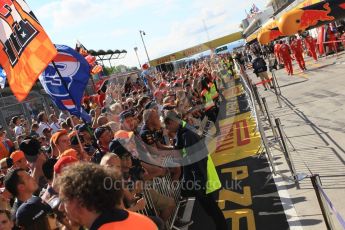 World © Octane Photographic Ltd. Formula 1 - Hungarian Grand Prix Paddock. Fans' pit walk. Hungaroring, Budapest, Hungary. Thursday 27th July 2017. Digital Ref: