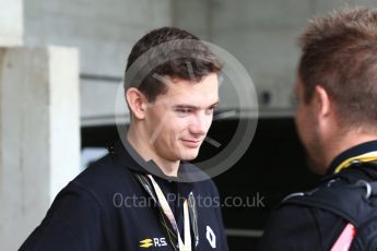 World © Octane Photographic Ltd. Formula 1 - Hungarian Grand Prix Track Walk. Jolyon Palmer's brother William - Renault Sport F1 Team. Hungaroring, Budapest, Hungary. Thursday 27th July 2017. Digital Ref:1895CB2D0278