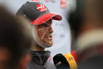World © Octane Photographic Ltd. Romain Grosjean - Haas F1 Team. Hungaroring, Budapest, Hungary. Thursday 27th July 2017. Digital Ref: 1895CB2D0375