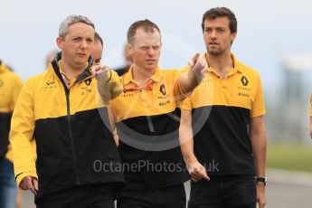 World © Octane Photographic Ltd. Formula 1 - Hungarian Grand Prix Track Walk. Jolyon Palmer - Renault Sport F1 Team R.S.17. Hungaroring, Budapest, Hungary. Thursday 27th July 2017. Digital Ref:1895CB7D7785