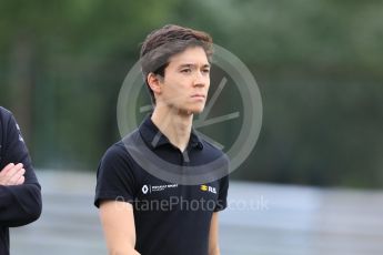 World © Octane Photographic Ltd. Formula 1 - Hungarian Grand Prix Track Walk. Jack Aitken - Renault Sport Academy. Hungaroring, Budapest, Hungary. Thursday 27th July 2017. Digital Ref:1895CB7D7817